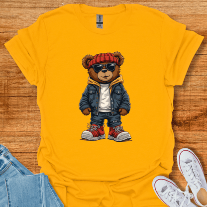Cool Teddy T-Shirt Gold