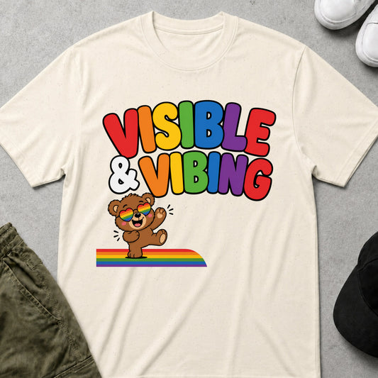 Cool Teds Teddy-Bear Visible T-Shirt Natural / S