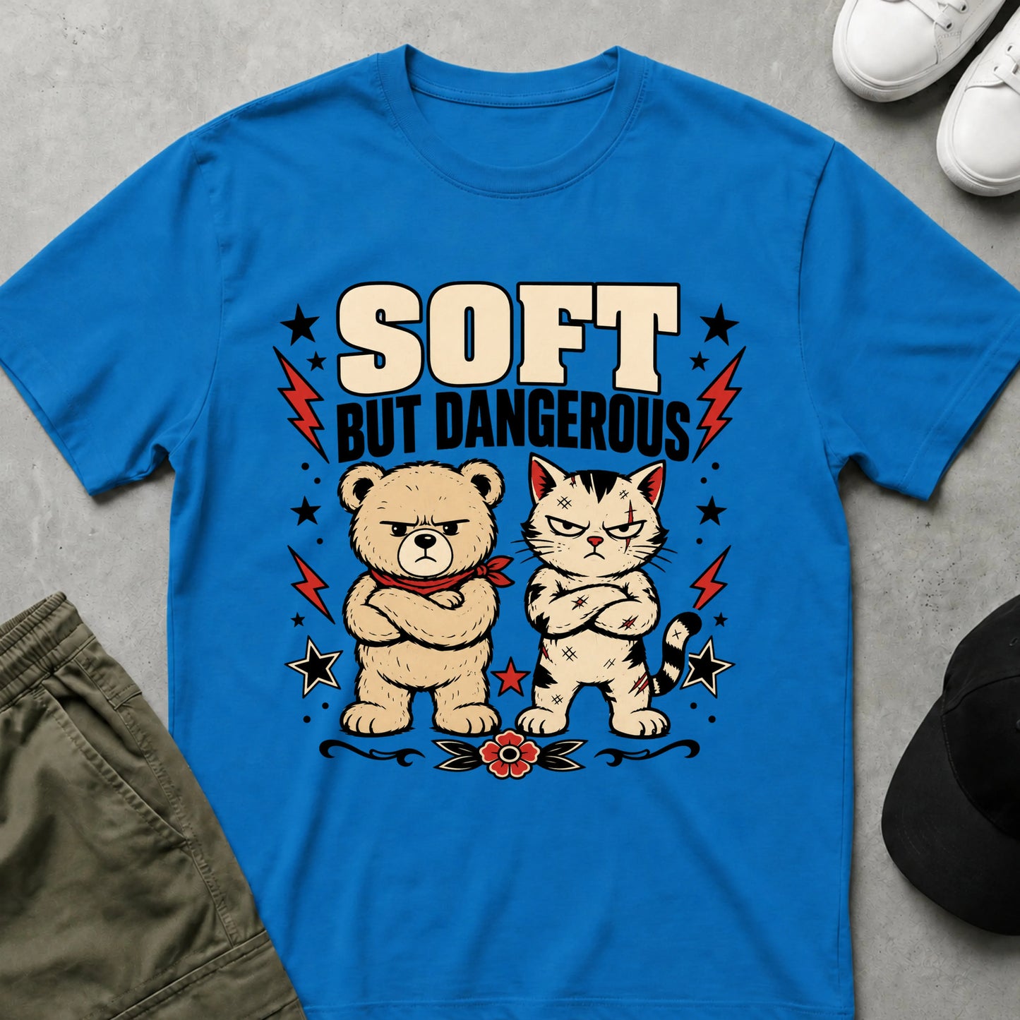 Soft and Dangerous T-Shirt Sapphire