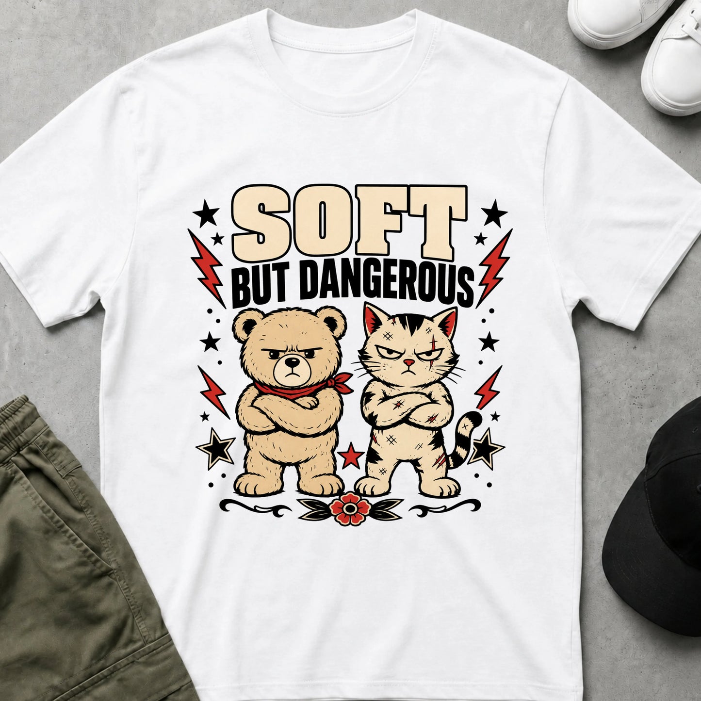 Soft and Dangerous T-Shirt White