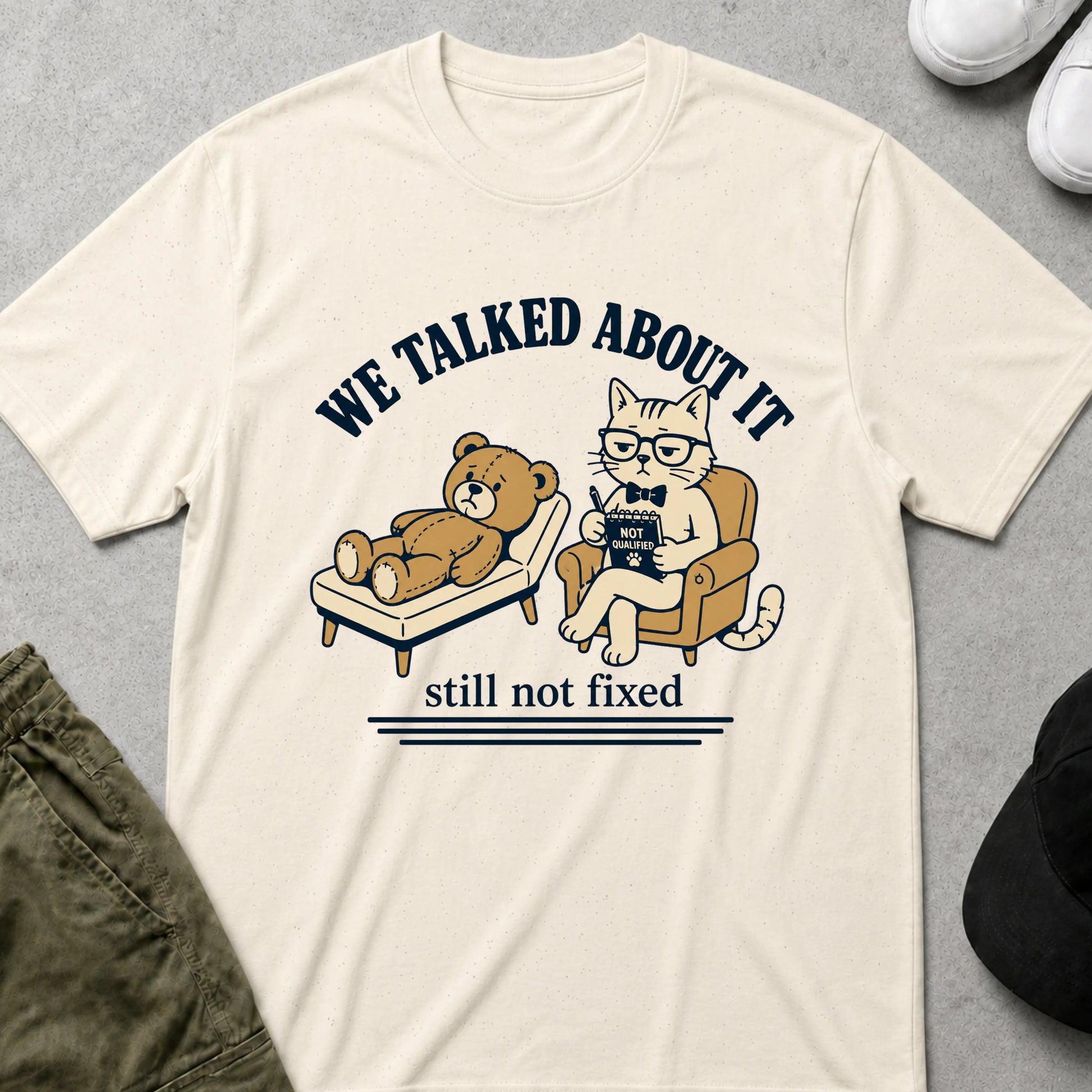 We Talked T-Shirt Natural
