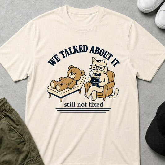 We Talked T-Shirt Natural