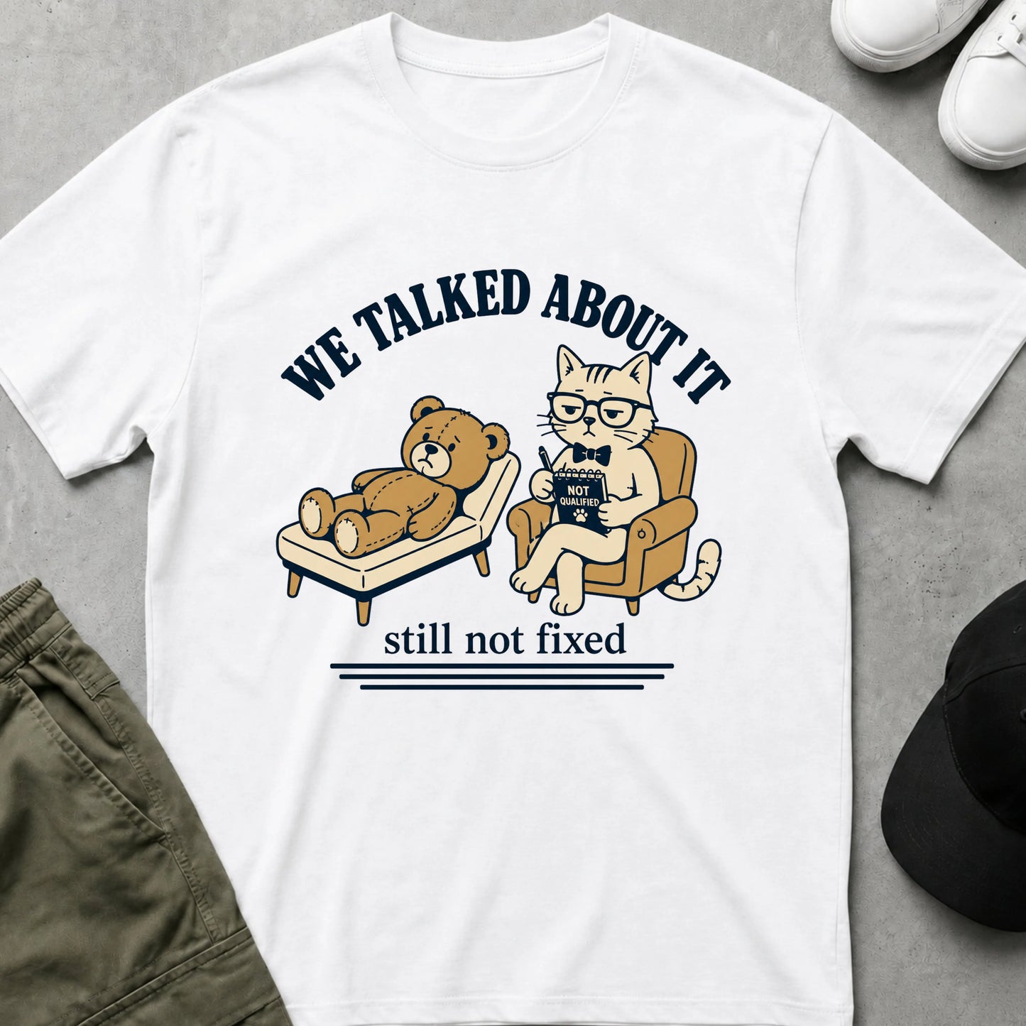 We Talked T-Shirt White