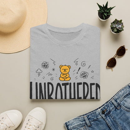 Printify Teddy-Bear Unbothered T-Shirt Sport Grey / S