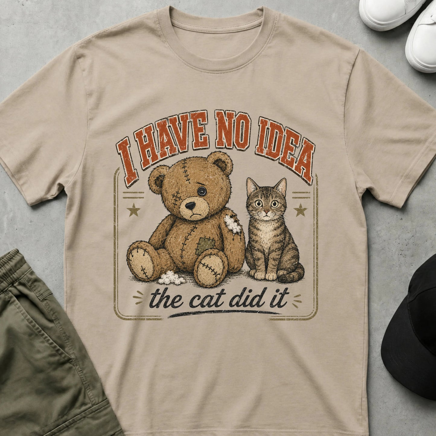 No Idea T-Shirt Sand