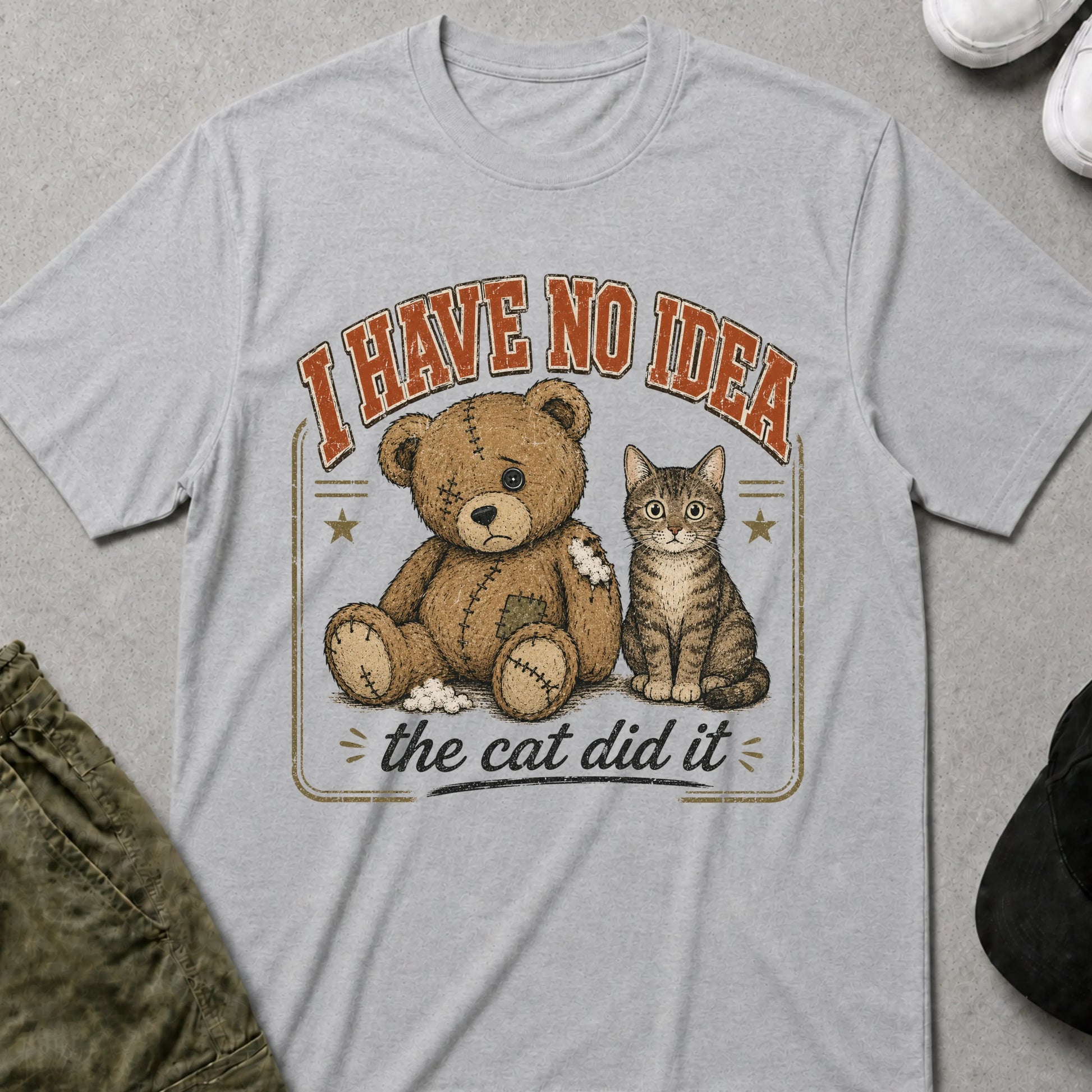 No Idea T-Shirt Sport Grey