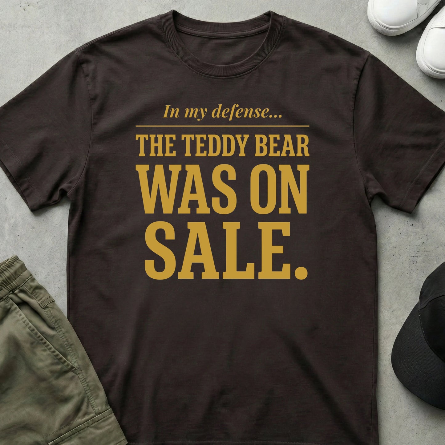 My Defence T-Shirt Dark Chocolate