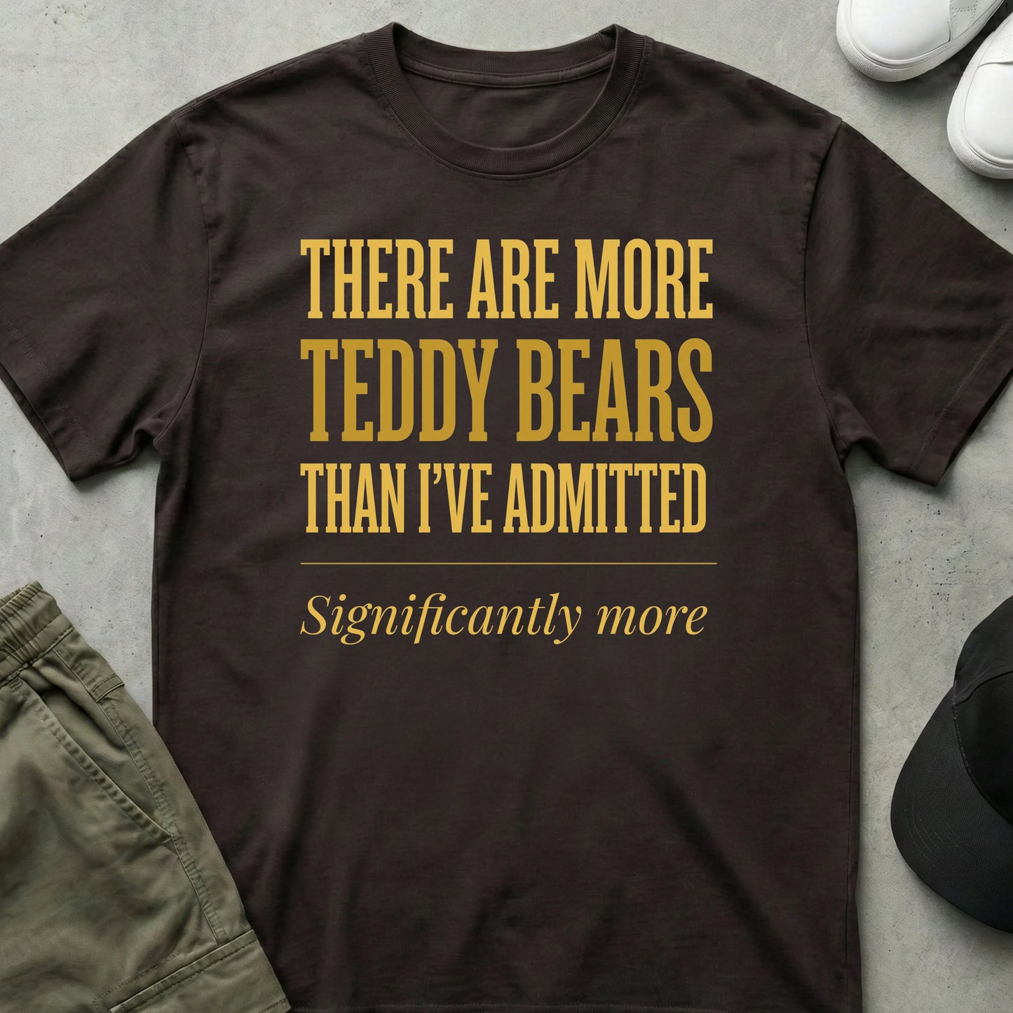More Bears T-Shirt Dark Chocolate