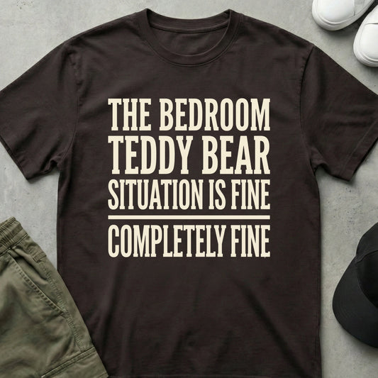 Completely Fine T-Shirt Dark Chocolate
