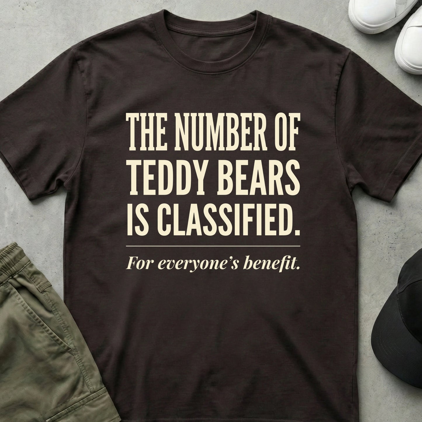 Classified T-Shirt Dark Chocolate