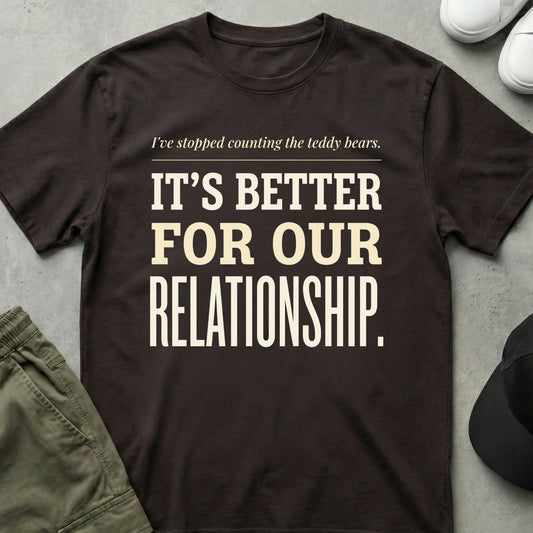 Stopped Counting T-Shirt Dark Chocolate