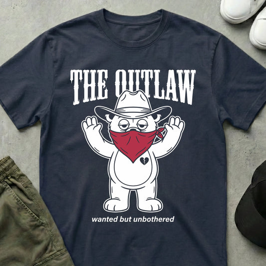 Cool Teds Teddy-Bear The Outlaw T-Shirt Navy / S