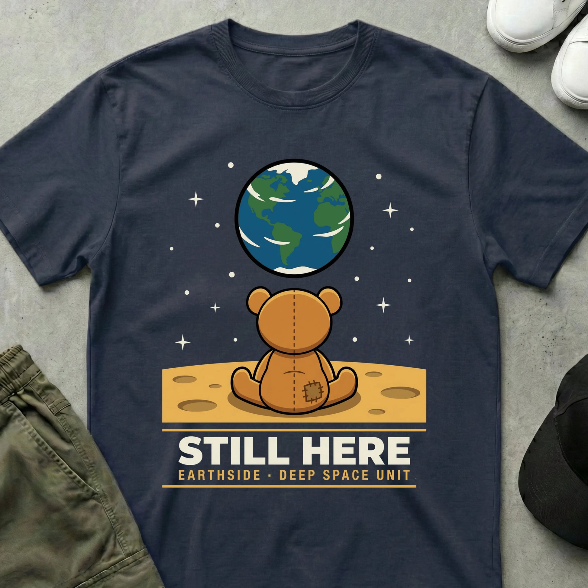 Cool Teds Teddy-Bear Deep Space T-Shirt Navy / S