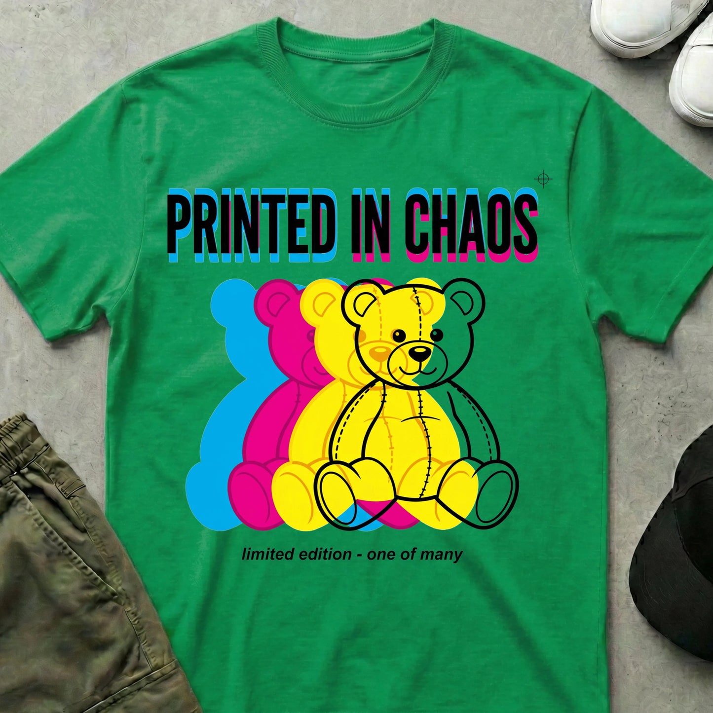 Printed T-Shirt Irish Green