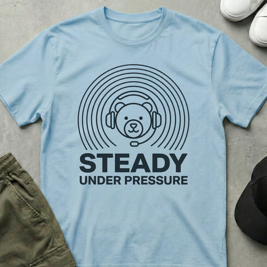Under Pressure T-Shirt Light Blue