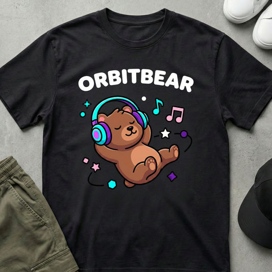 Cool Teds Teddy-Bear In My Zone T-Shirt Black / S