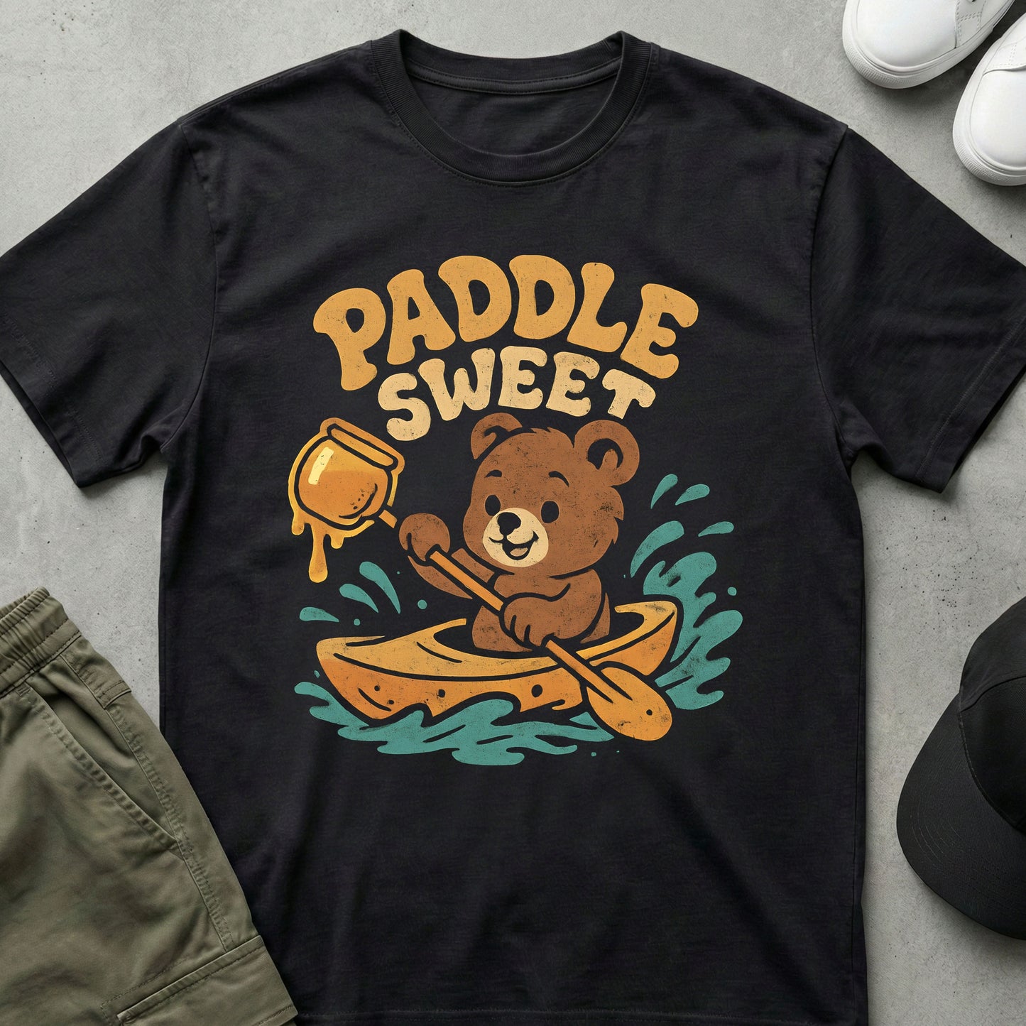Paddle Sweet T-Shirt Black