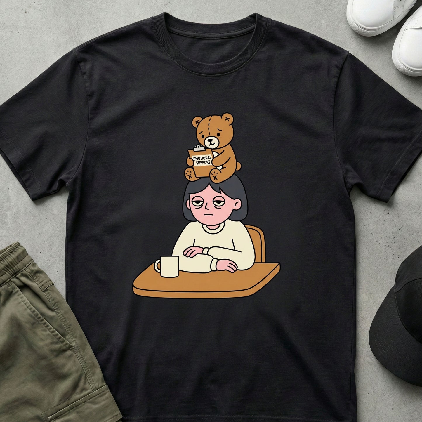Burnout Buddy T-Shirt Black