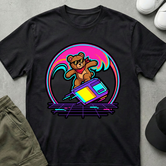 Floppy Shredder T-Shirt Black