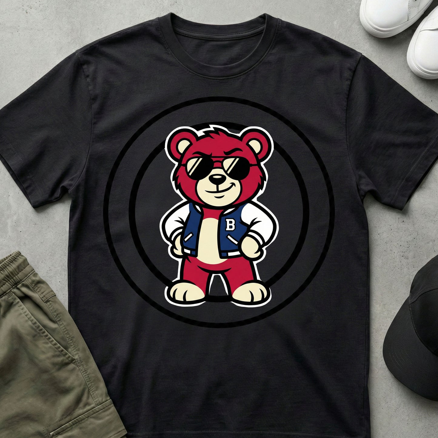 Campus Swagger T-Shirt Black