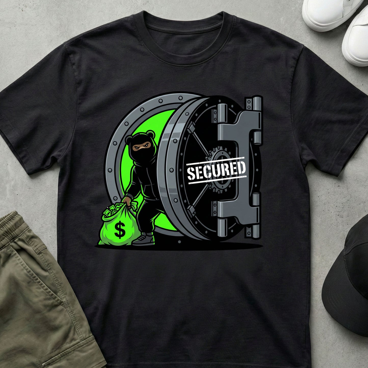 The Getaway T-Shirt Black