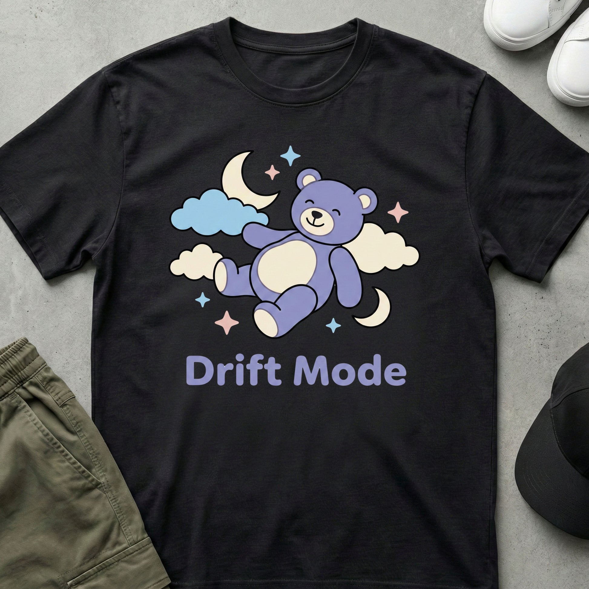 Drift Mode T-Shirt Black