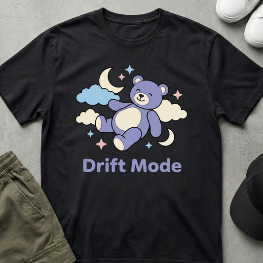 Drift Mode T-Shirt Black