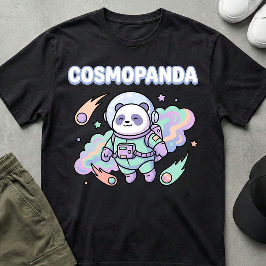 CosmoPanda T-Shirt Black