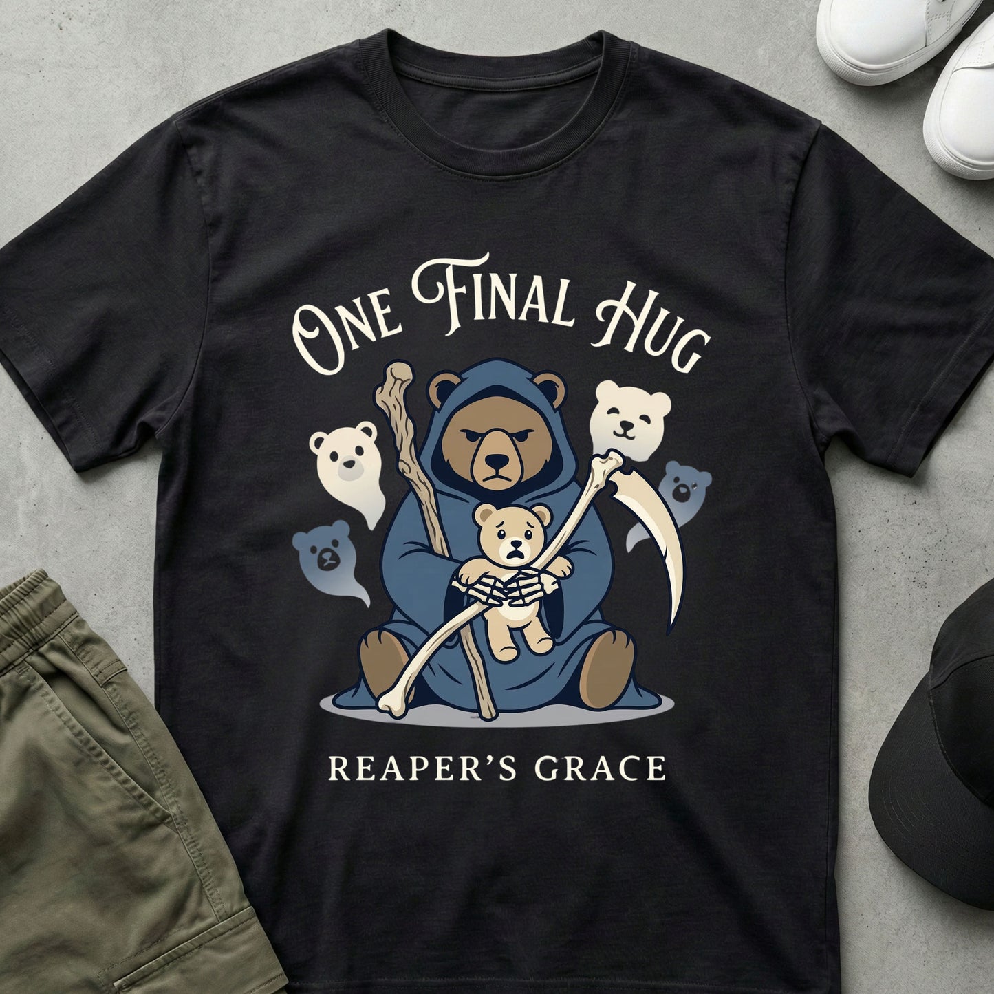 The Final Hug T-Shirt Black