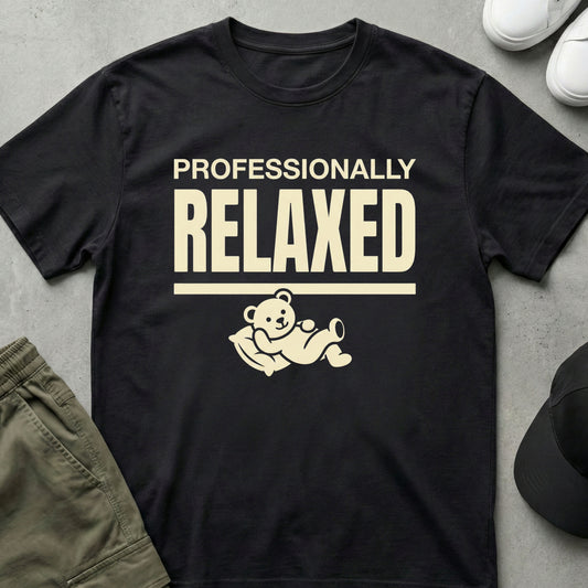 Cool Teds Teddy-Bear Relaxed T-Shirt Black / S