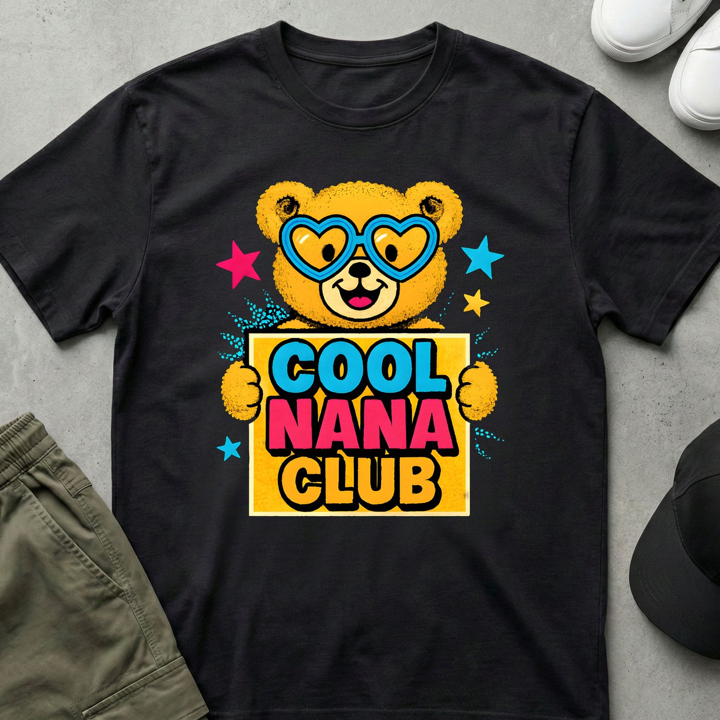 Cool Nana T-Shirt Black