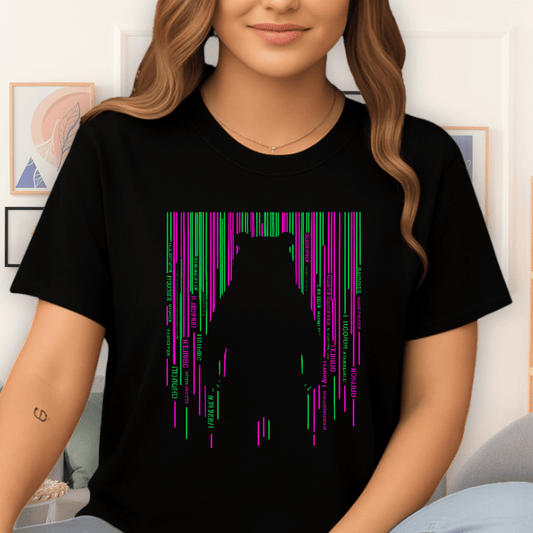 Cool Teds Teddy-Bear Barcode Bear T-Shirt Black / S