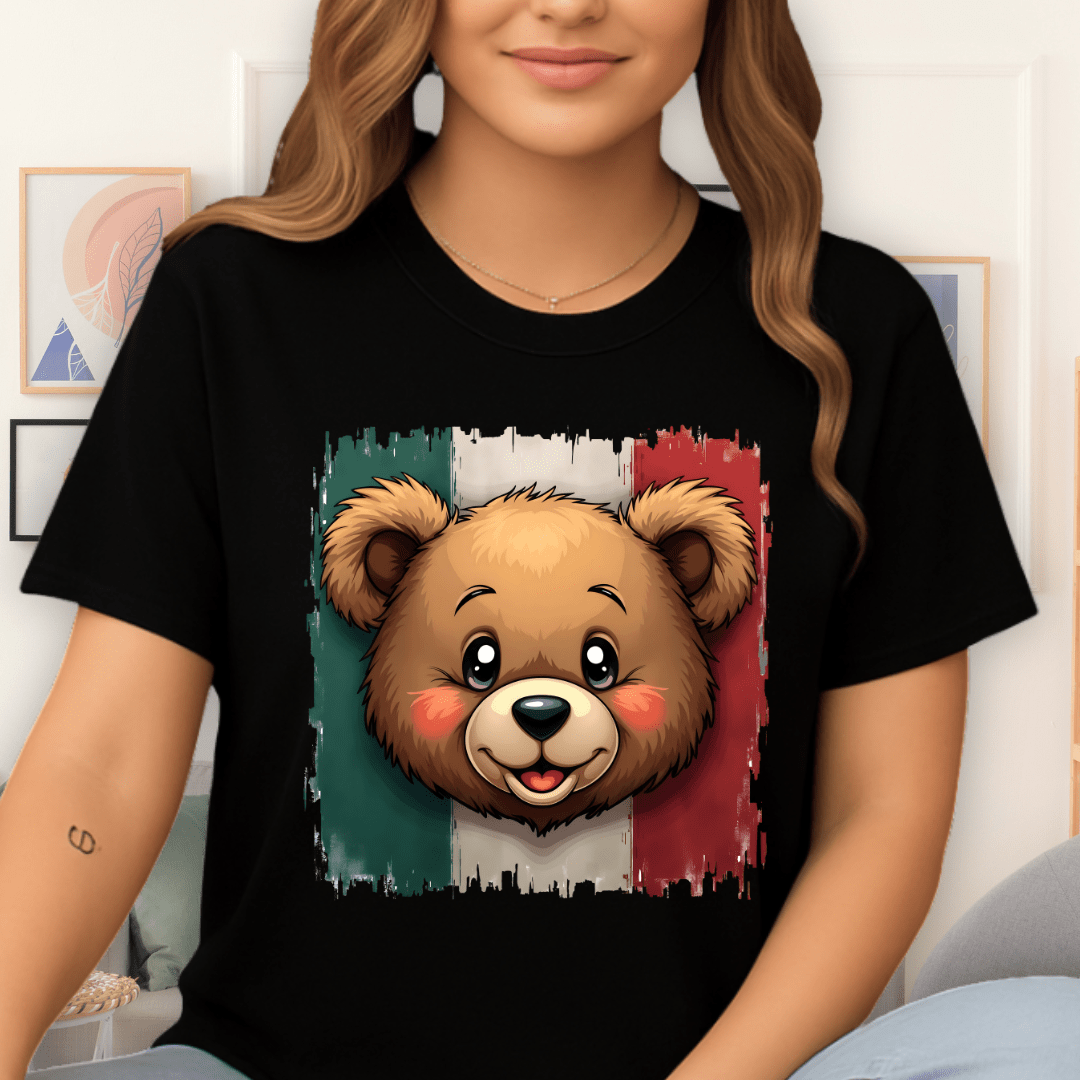 Cool Teds Teddy-Bear The Mexican T-Shirt Black / S