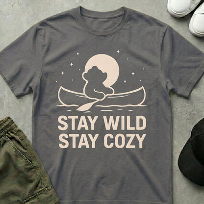 Cool Teds Teddy-Bear Stay Wild T-Shirt