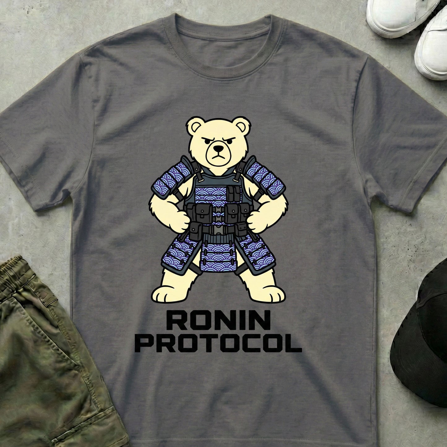 Ronin Protocol T-Shirt Charcoal