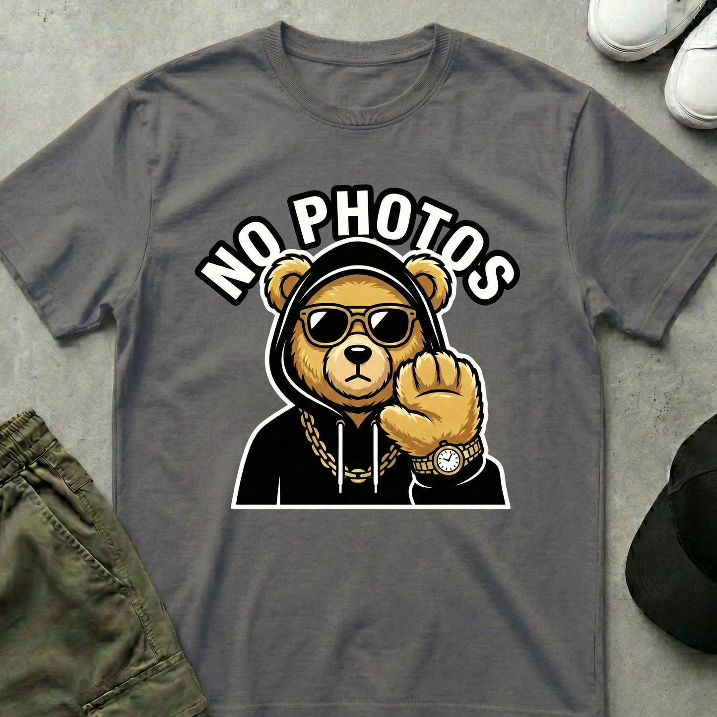 Off Camera T-Shirt Charcoal