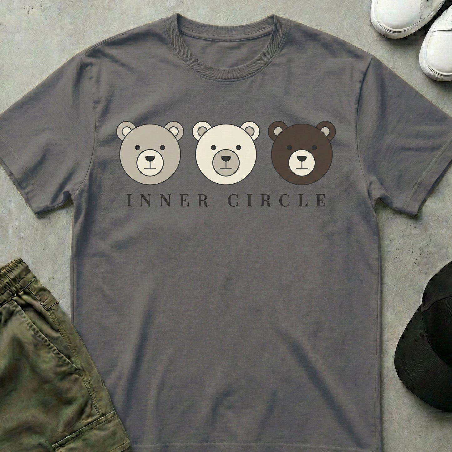 Inner Circle T-Shirt Charcoal