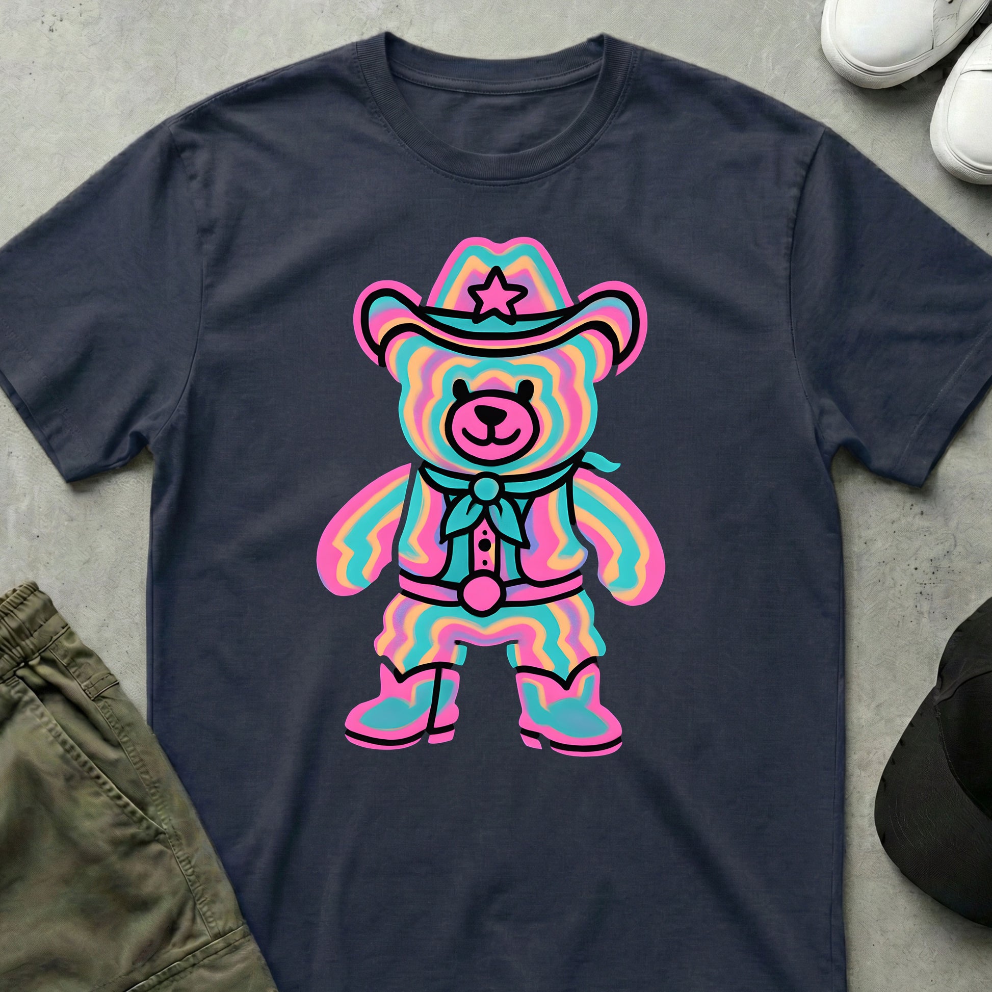Candy Cowboy T-Shirt Navy