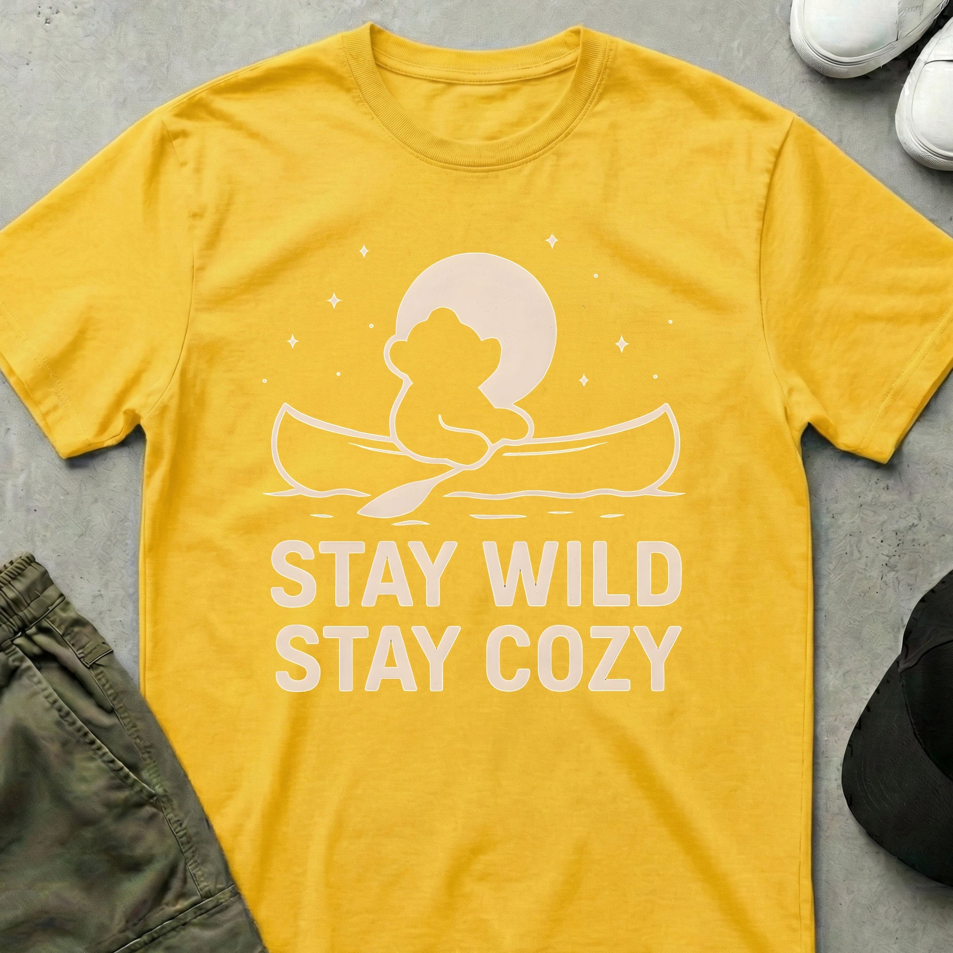 Cool Teds Teddy-Bear Stay Wild T-Shirt