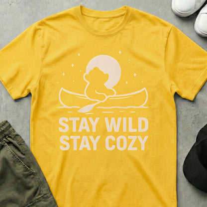 Cool Teds Teddy-Bear Stay Wild T-Shirt