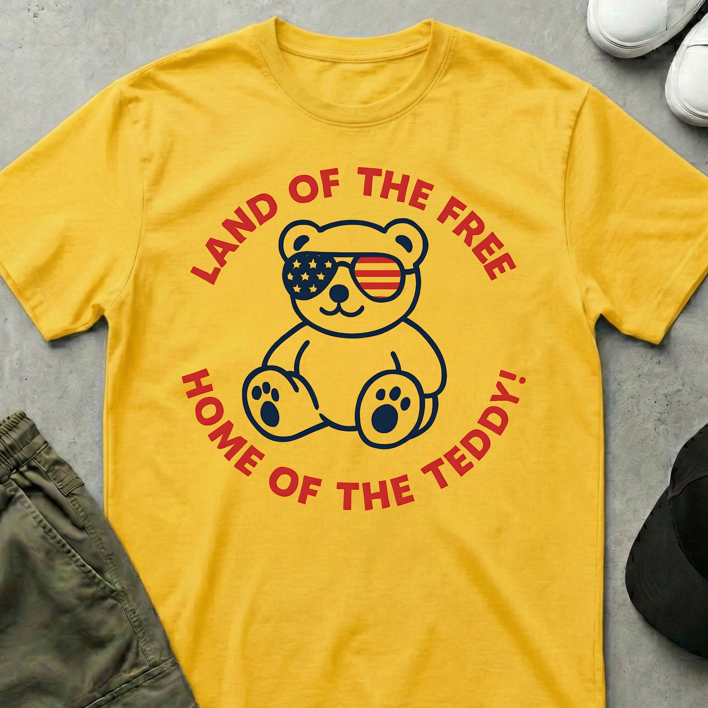 Land of the Free T-Shirt Daisy