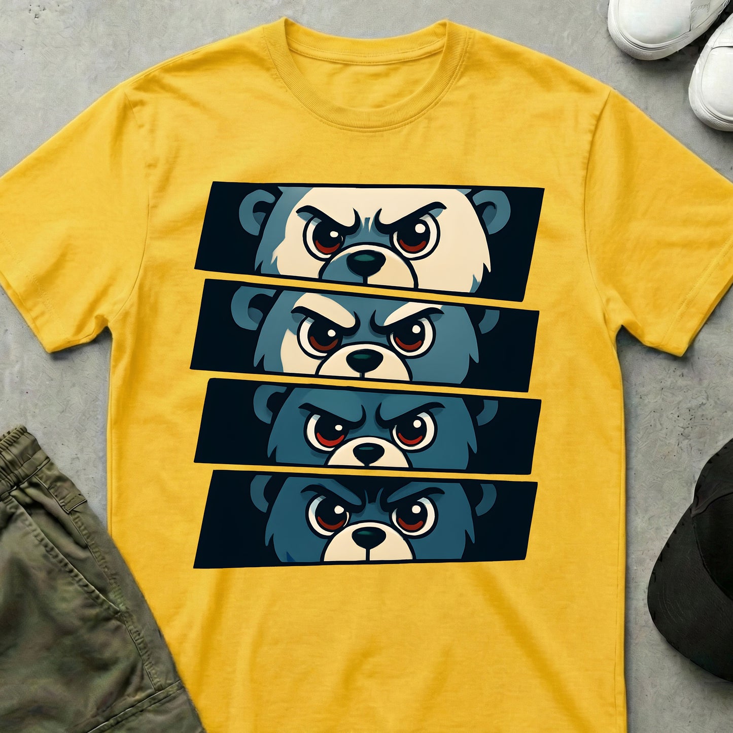 Printify Teddy-Bear Manga Maniac T-Shirt Daisy / S