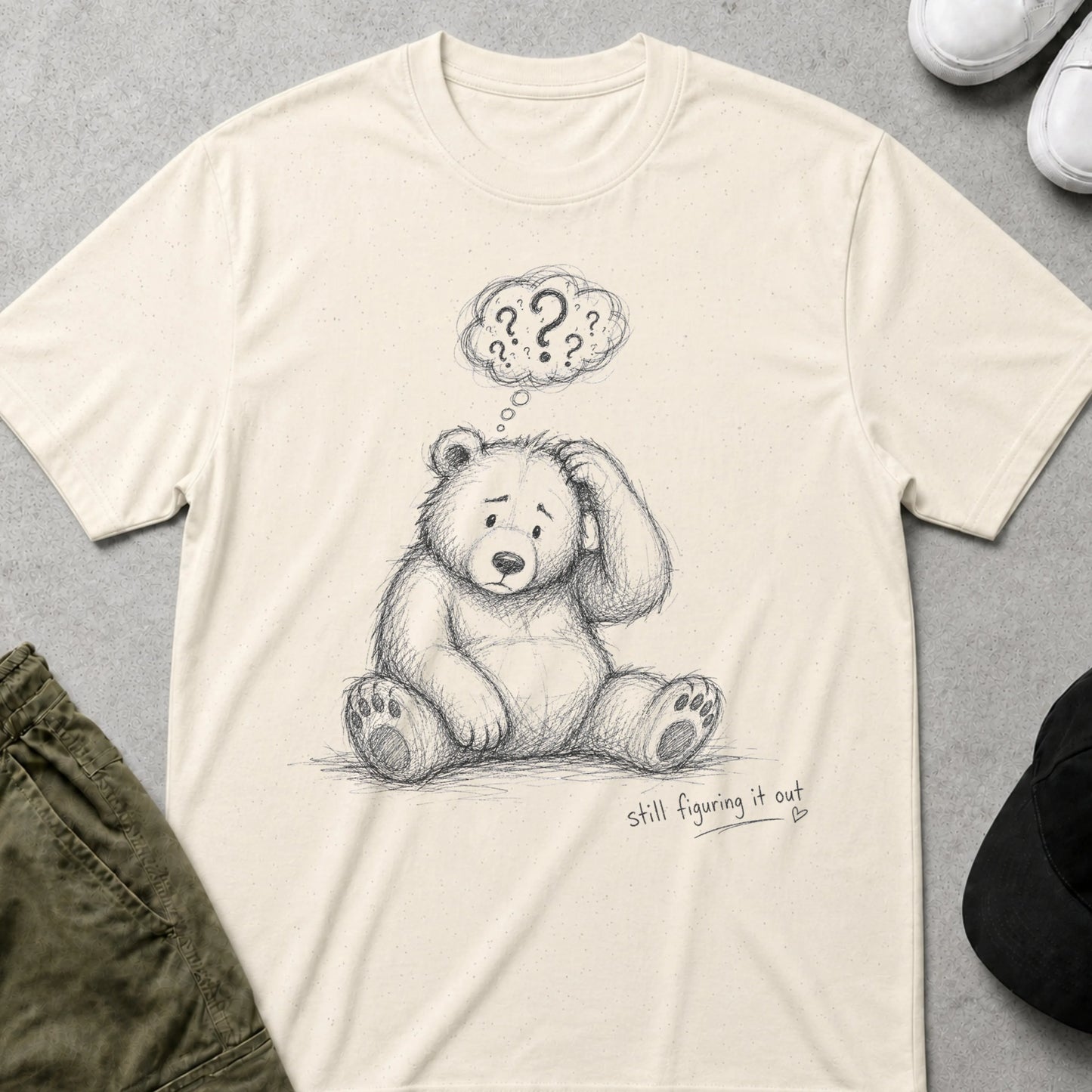Figuring it Out T-Shirt Natural
