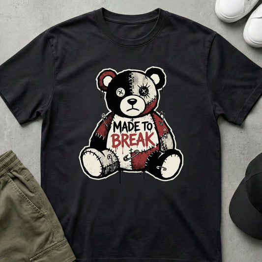 Fractured T-Shirt Black