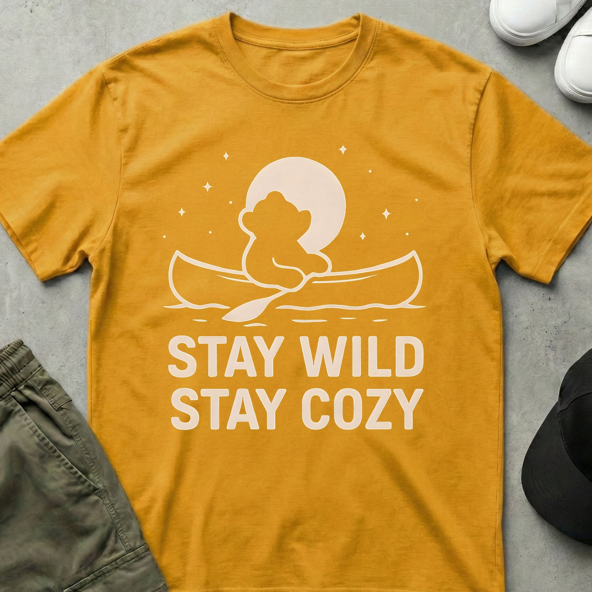 Cool Teds Teddy-Bear Stay Wild T-Shirt