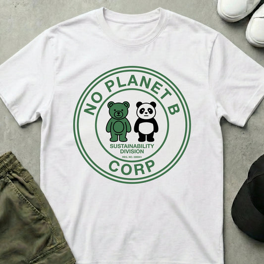 No Planet B T-Shirt White