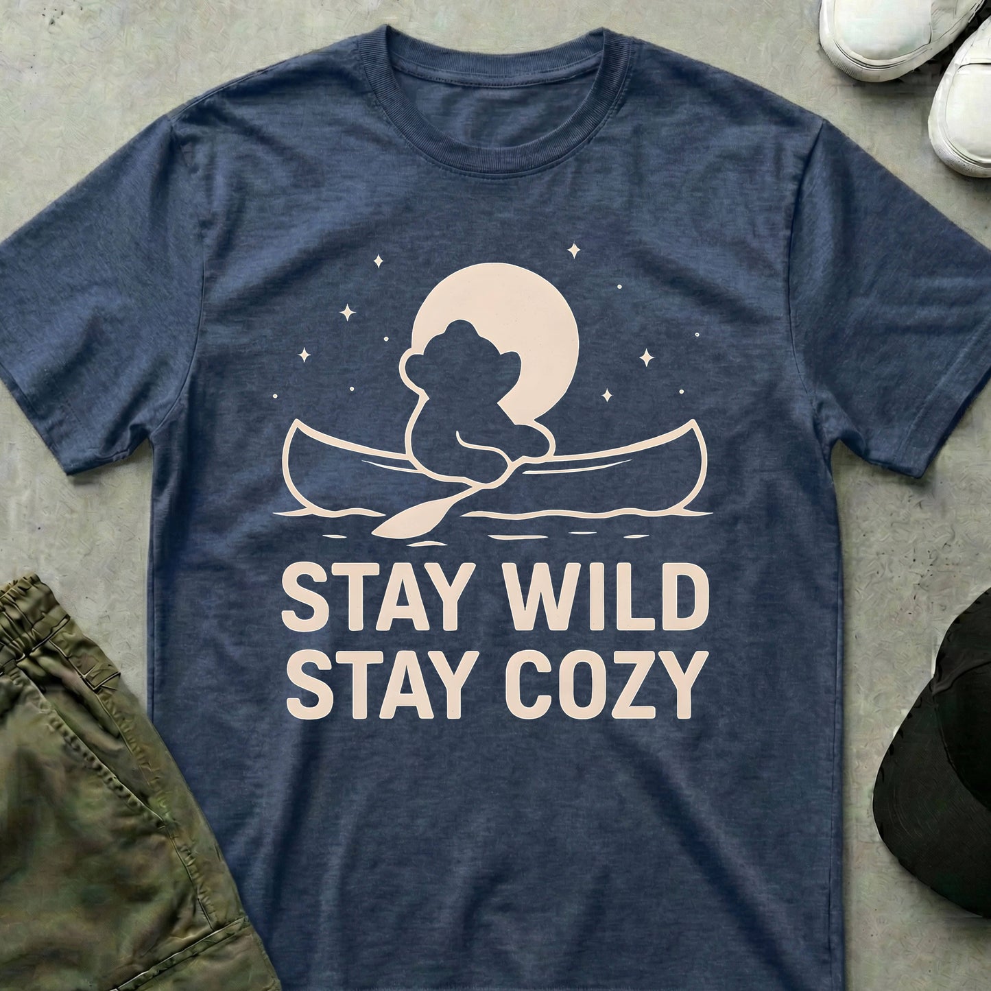 Cool Teds Teddy-Bear Stay Wild T-Shirt