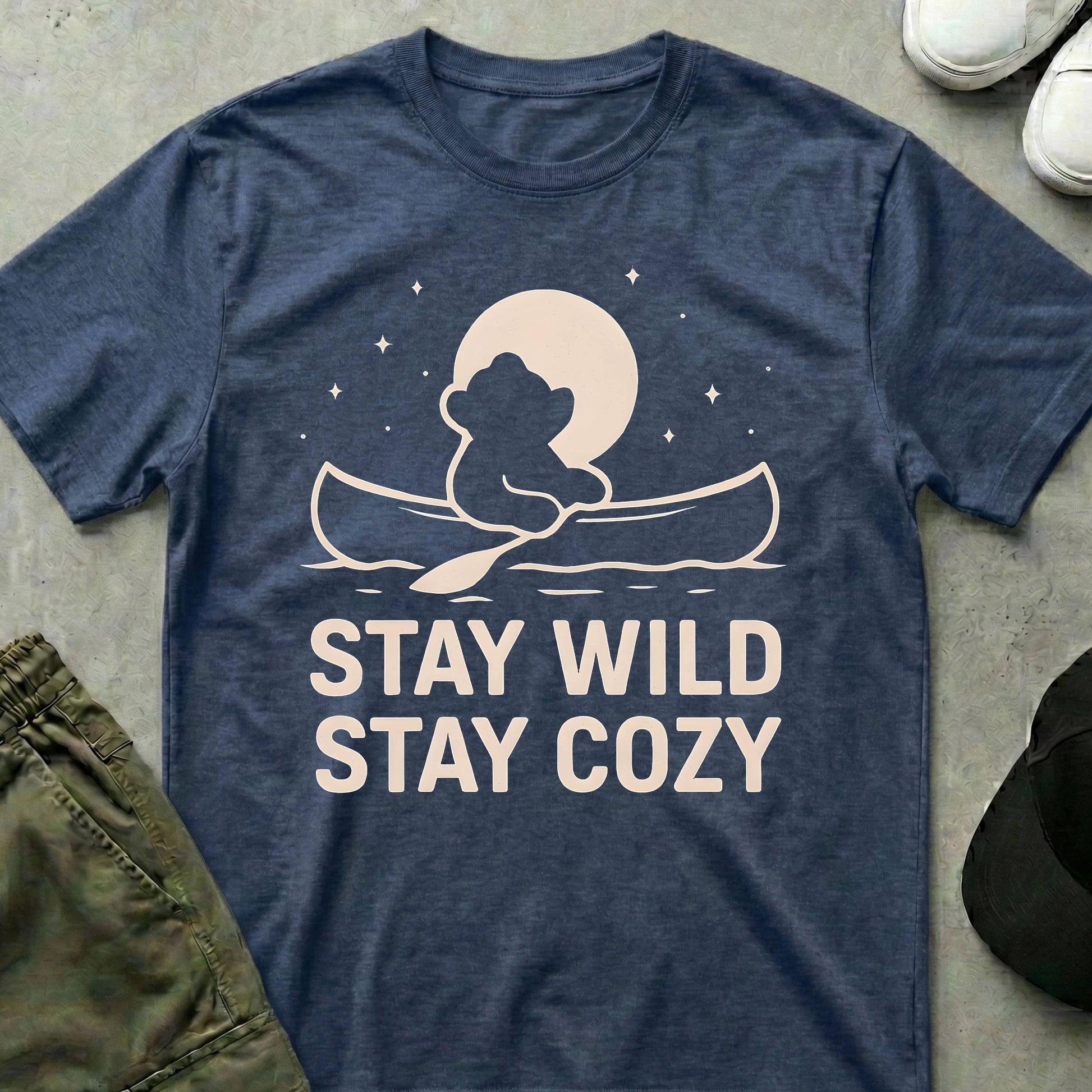 Cool Teds Teddy-Bear Stay Wild T-Shirt
