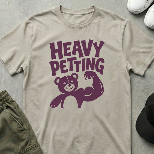 Cuddle Gains T-Shirt Ice Grey