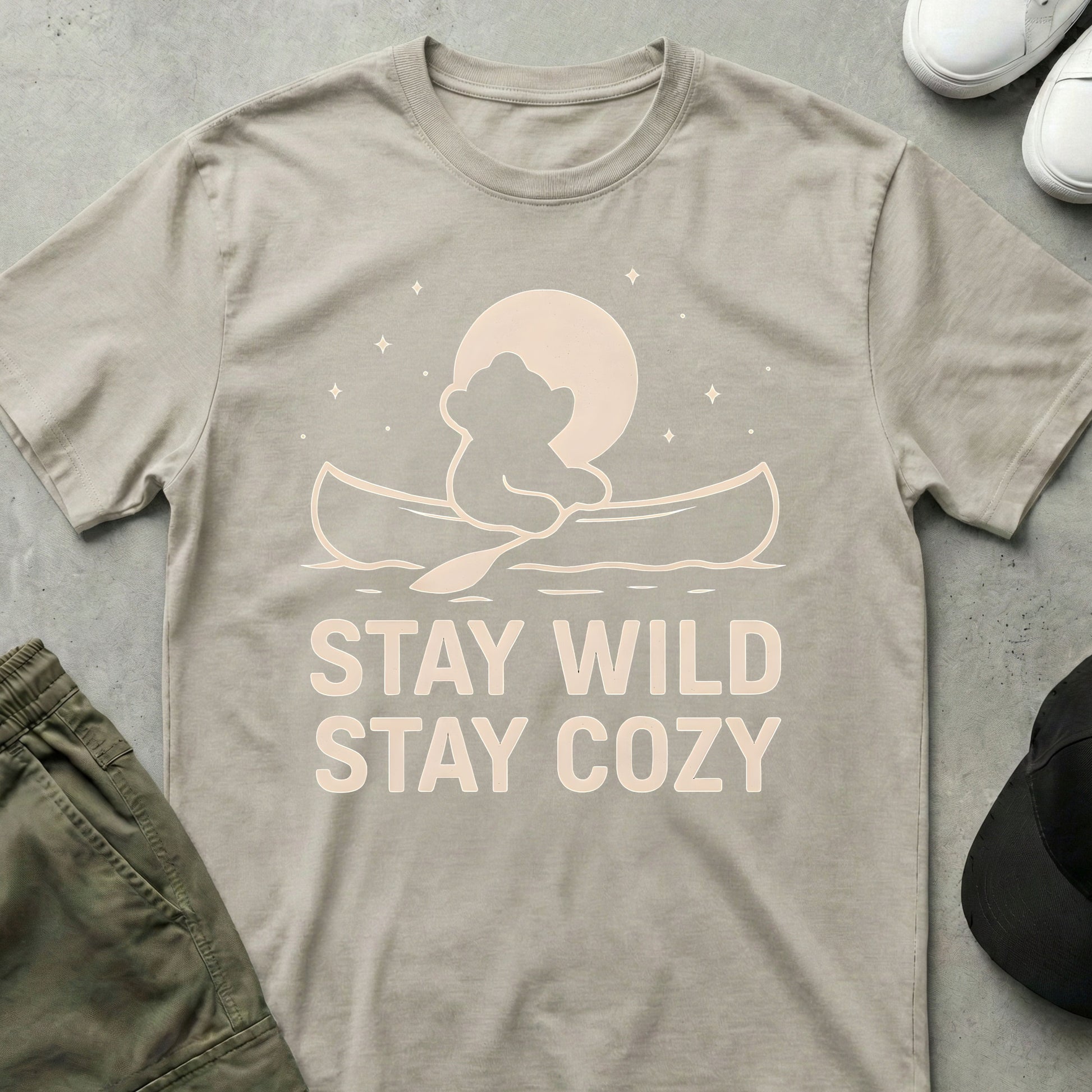 Cool Teds Teddy-Bear Stay Wild T-Shirt